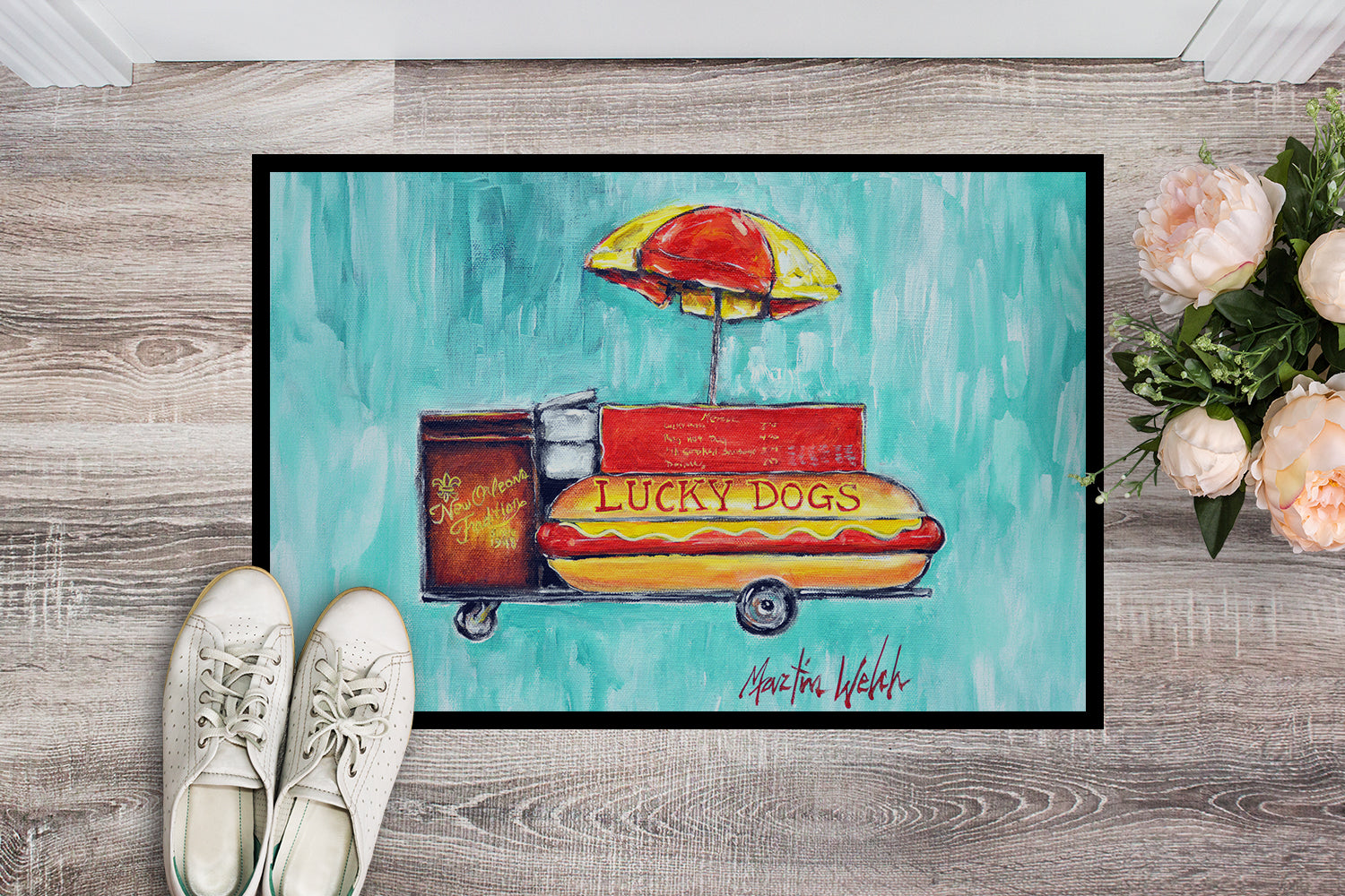 Buy this Hot Dog Cart Doormat