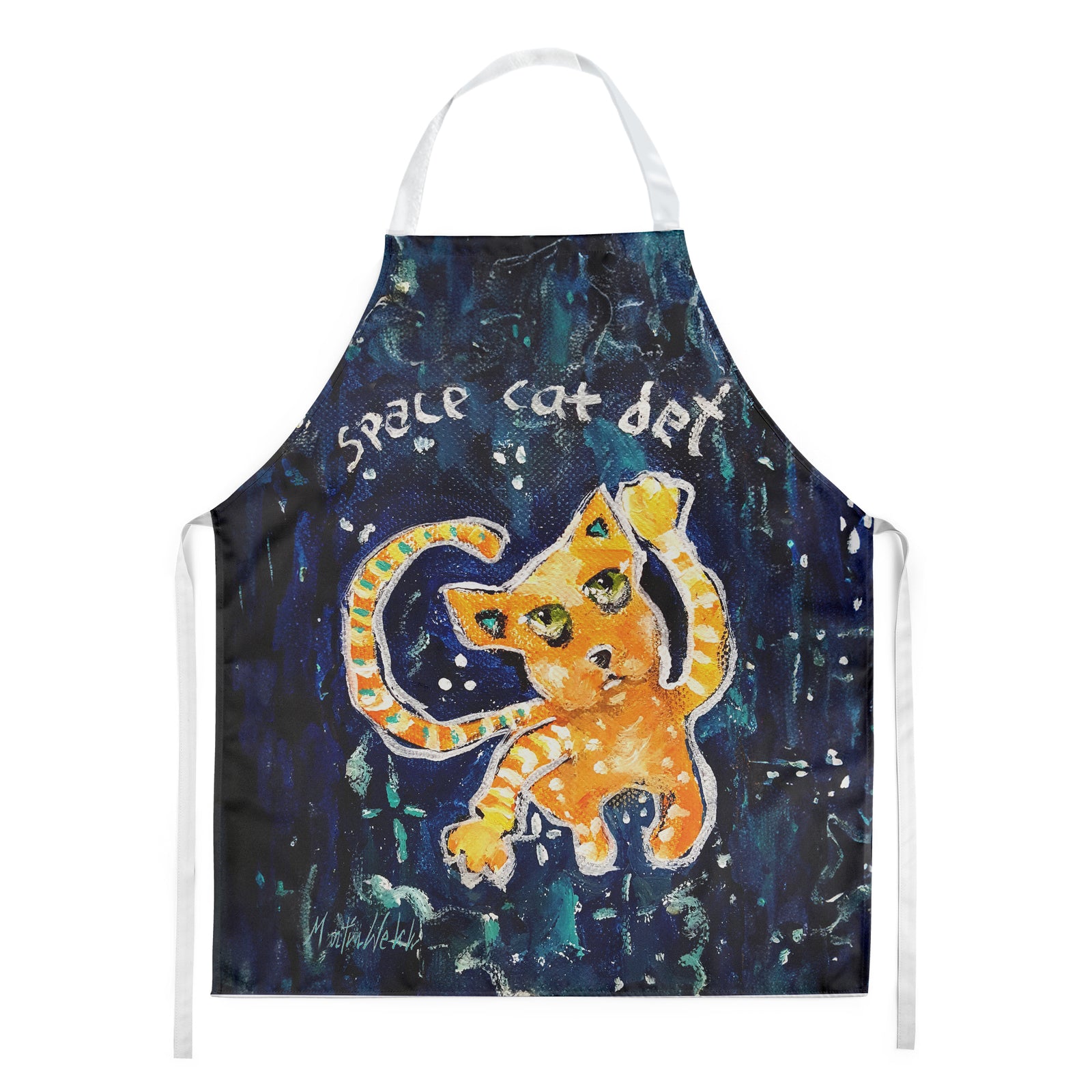 Buy this Space Cat Det Cat Apron