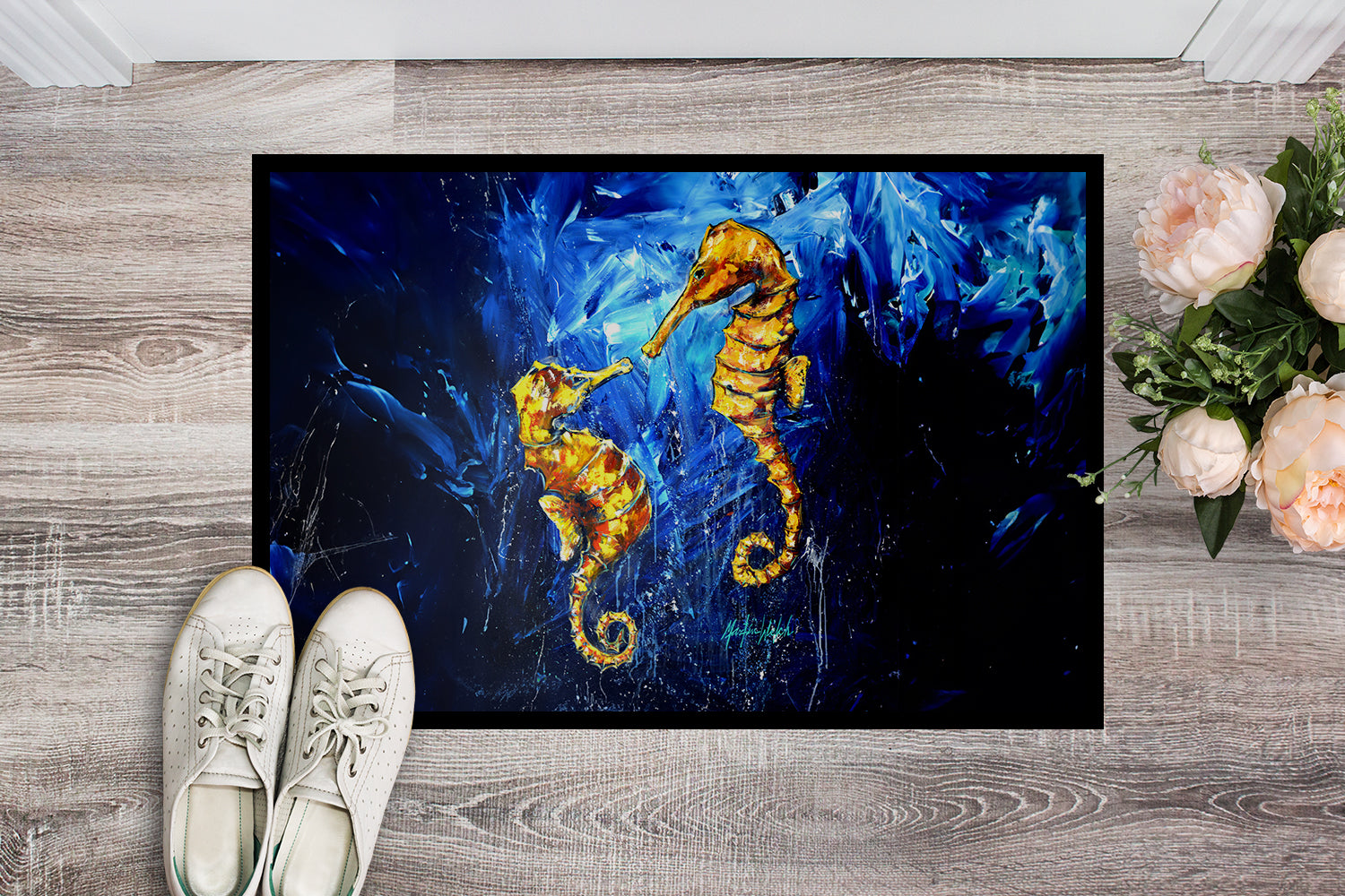 Buy this Seahorses Two To Tango Doormat