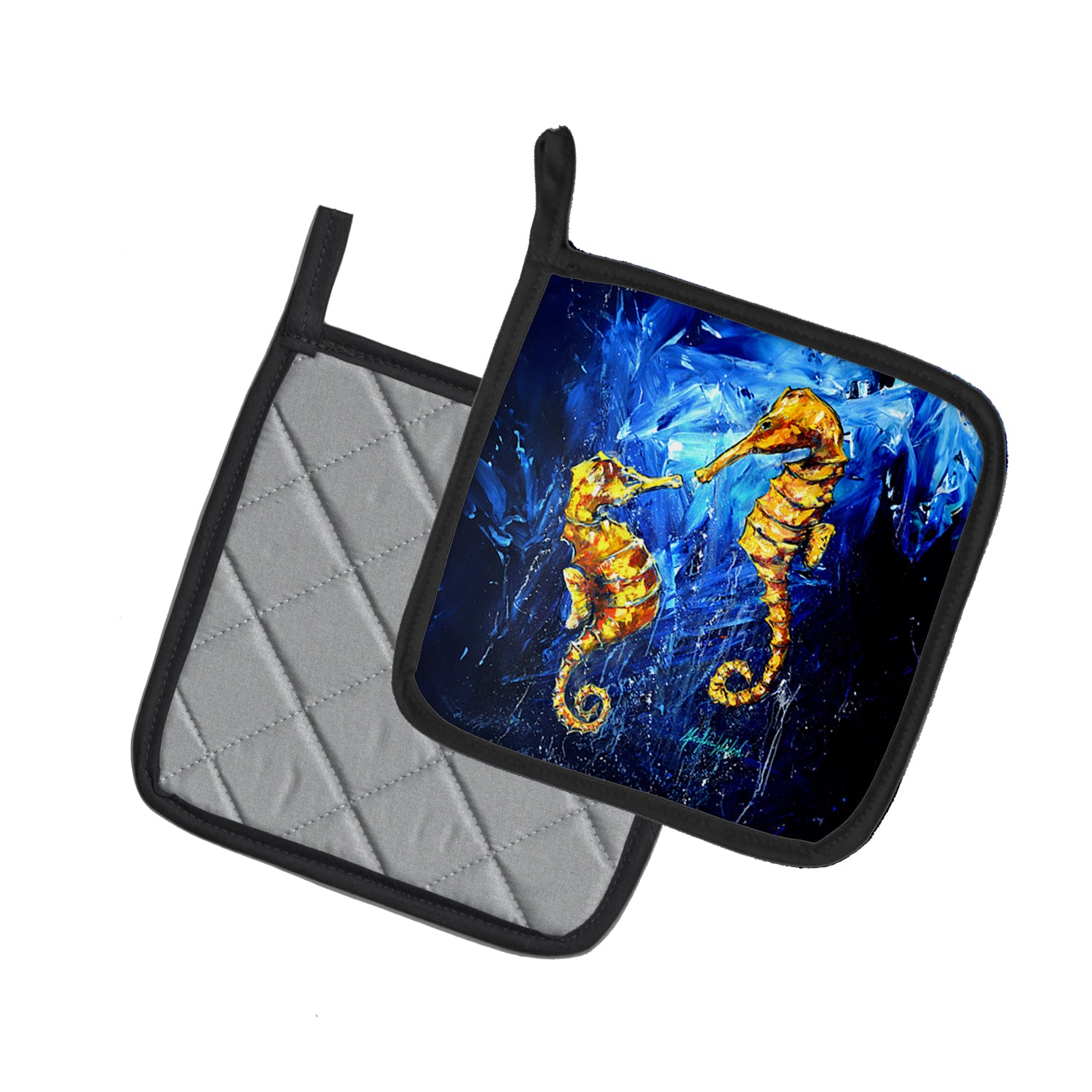 Buy this Seahorses Two To Tango Pair of Pot Holders