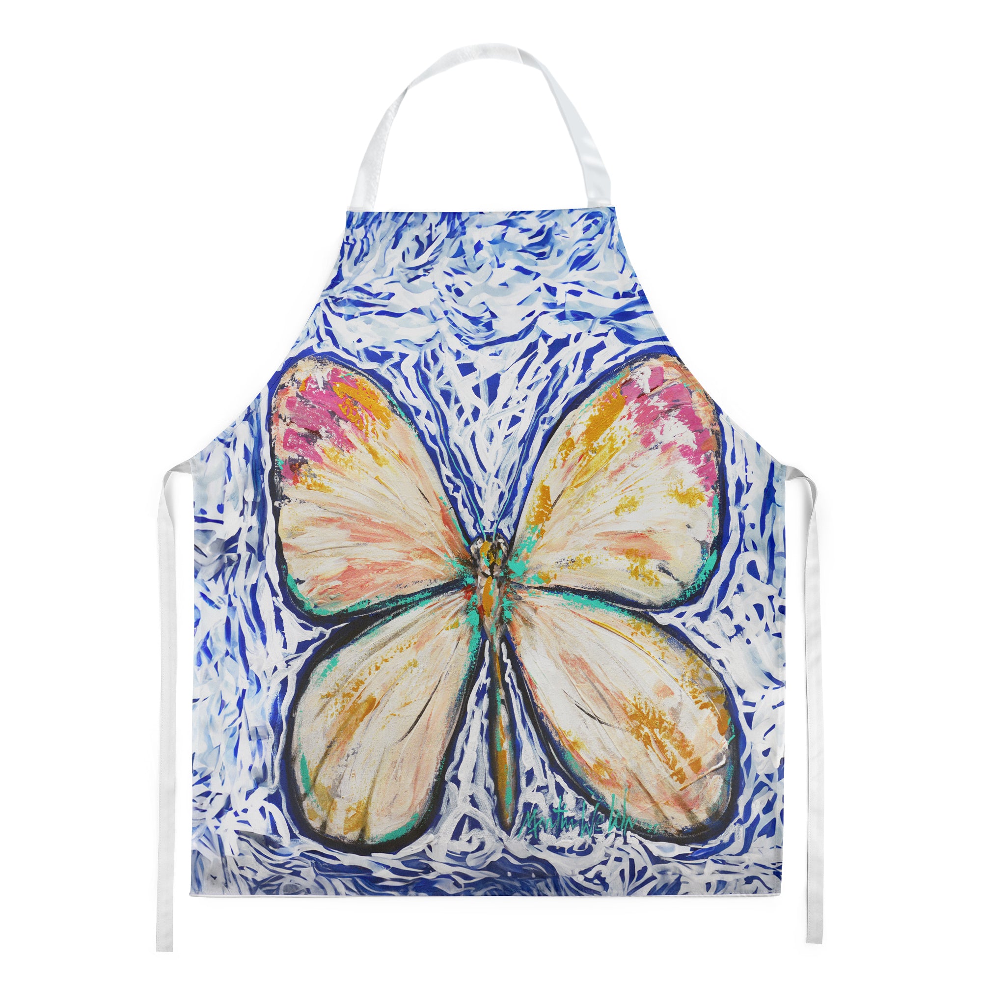 Buy this Butterfly Violet Tip Apron