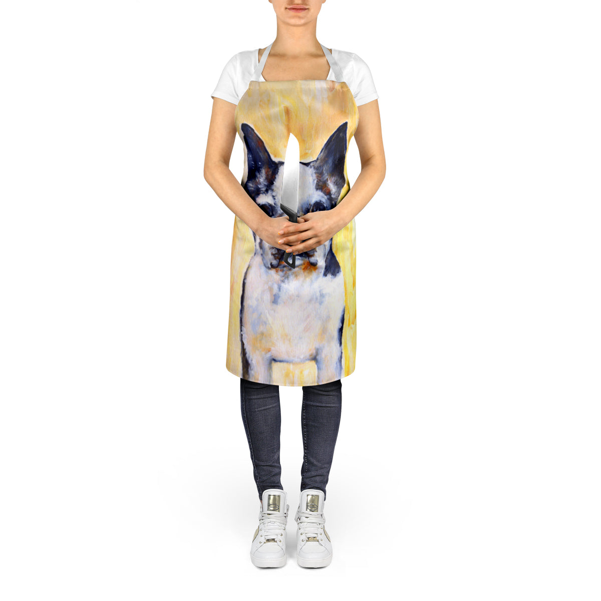 Boston Terrier Walker Two Apron