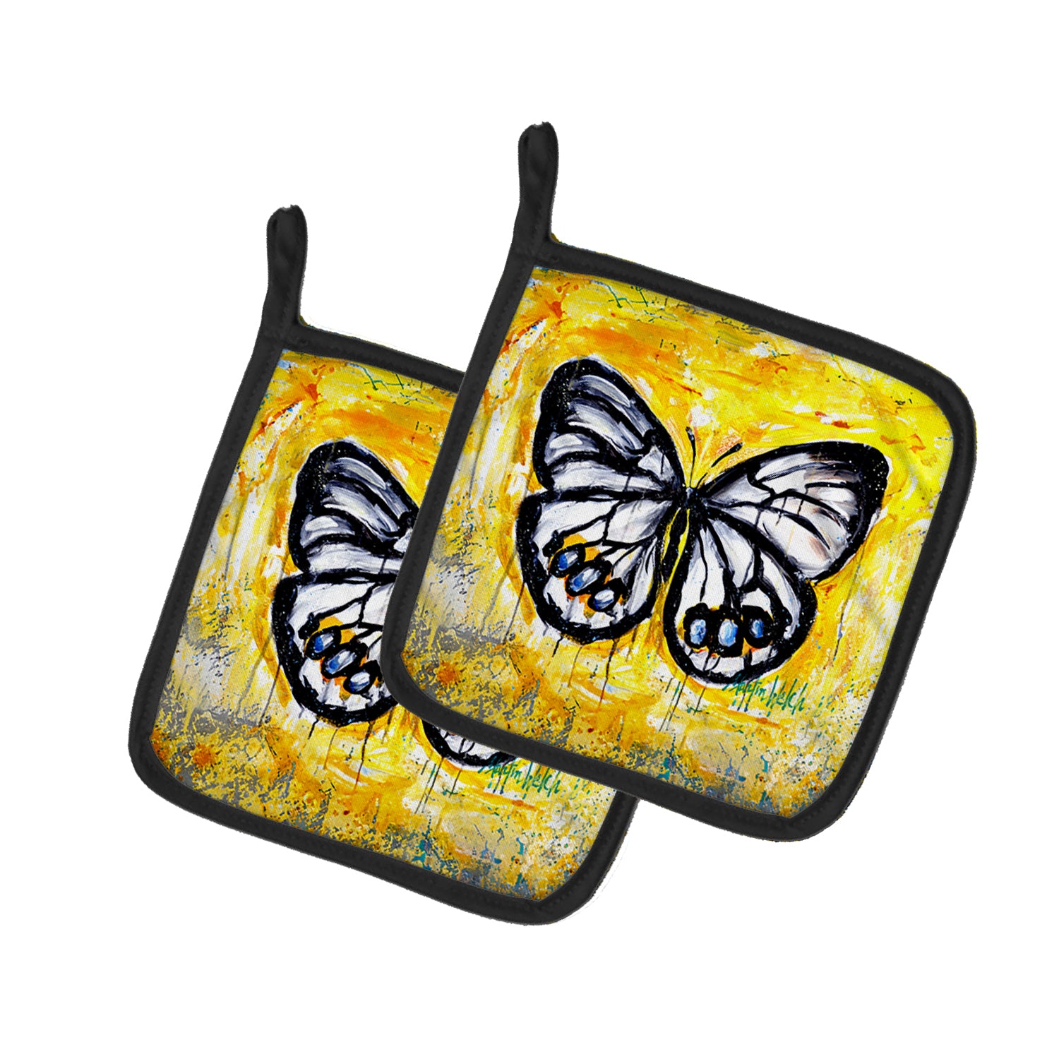 Buy this Buttefly Whisp Pair of Pot Holders