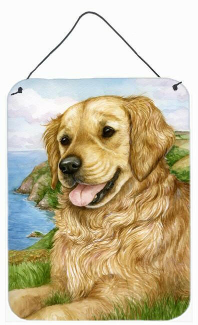 Golden Retriever by Debbie Cook Wall or Door Hanging Prints CDCO0384DS1216 by Caroline's Treasures