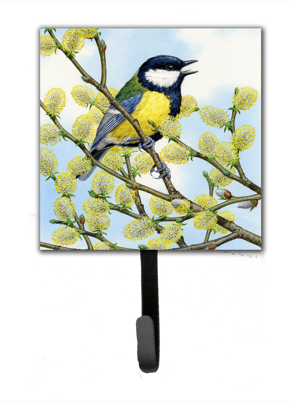 Eurasian Blue Tit by Sarah Adams Leash or Key Holder ASAD0777SH4 by Caroline's Treasures