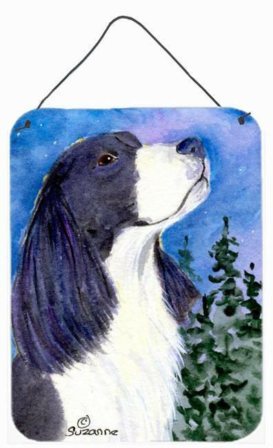 English Springer Spaniel Aluminium Metal Wall or Door Hanging Prints by Caroline's Treasures