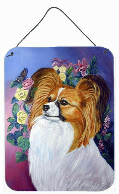 Papillon Aluminium Metal Wall or Door Hanging Prints by Caroline's Treasures