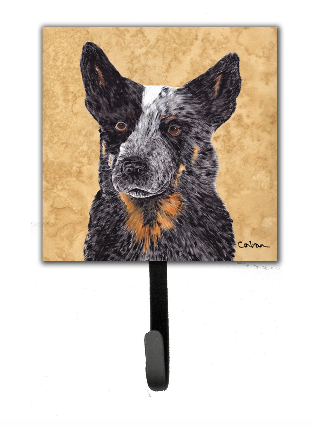 Australian Cattle Dog Leash Holder or Key Hook by Caroline&#39;s Treasures