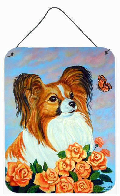 Papillon Aluminium Metal Wall or Door Hanging Prints by Caroline's Treasures