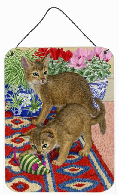 Abyssinian Kitten Wall or Door Hanging Prints ASA2164DS1216 by Caroline's Treasures