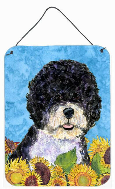 Portuguese Water Dog Aluminium Metal Wall or Door Hanging Prints by Caroline's Treasures