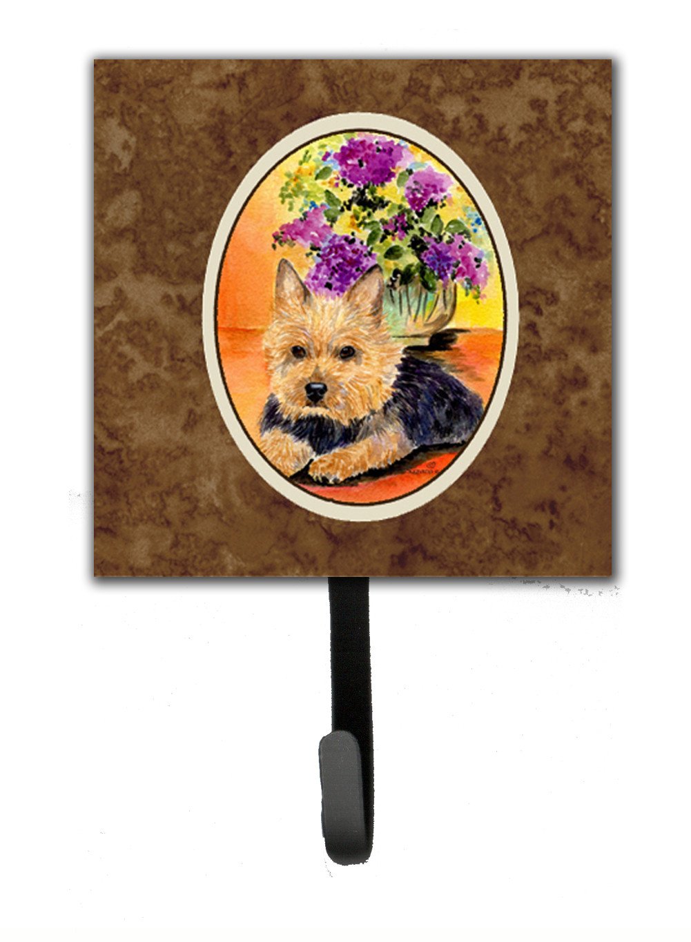 Norwich Terrier Leash Holder or Key Hook by Caroline's Treasures