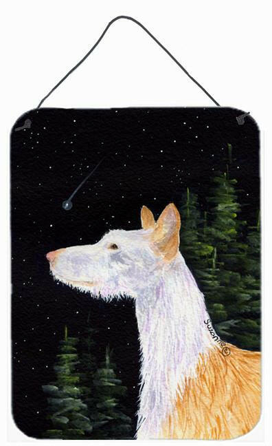 Starry Night Ibizan Hound Aluminium Metal Wall or Door Hanging Prints by Caroline's Treasures