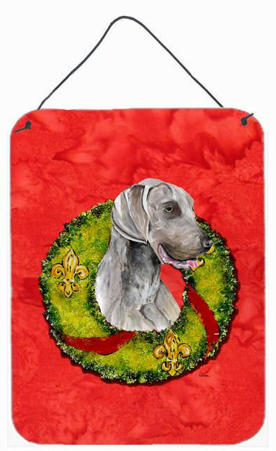 Weimaraner Aluminium Metal Wall or Door Hanging Prints by Caroline's Treasures