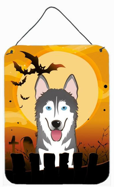 Halloween Alaskan Malamute Wall or Door Hanging Prints BB1776DS1216 by Caroline&#39;s Treasures