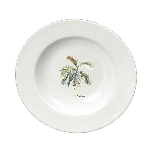 Palm Tree  Ceramic - Bowl Round 8.25 inch 8483-SBW by Caroline's Treasures