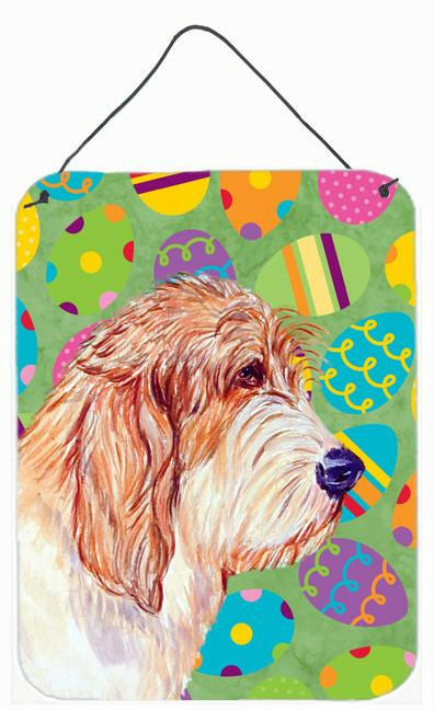 Petit Basset Griffon Vendeen Easter Eggtravaganza Wall or Door Hanging Prints by Caroline's Treasures