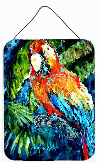 Yo Yo Mama Parrot Wall or Door Hanging Prints MW1204DS1216 by Caroline's Treasures