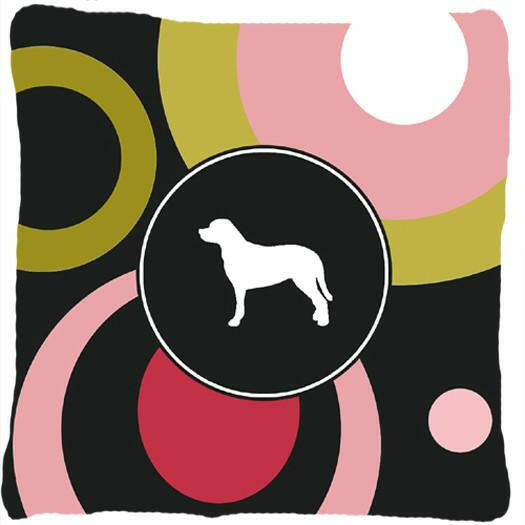 Greater Swiss Mountain Dog Decorative   Canvas Fabric Pillow by Caroline's Treasures