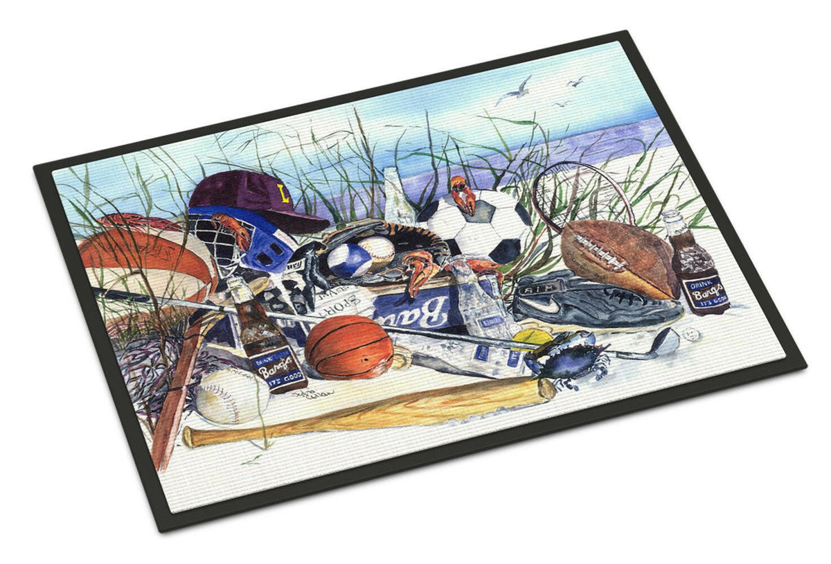 Sports on the Beach Indoor or Outdoor Mat 24x36 Doormat - the-store.com