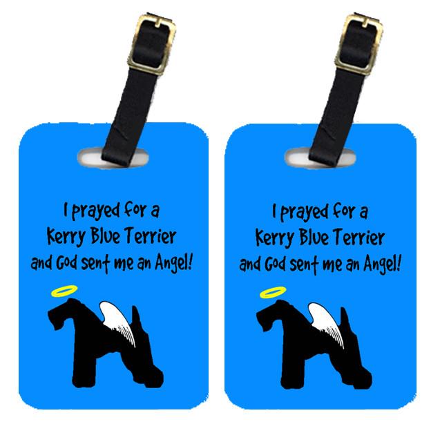 Pair of 2 Kerry Blue Terrier Luggage Tags by Caroline's Treasures