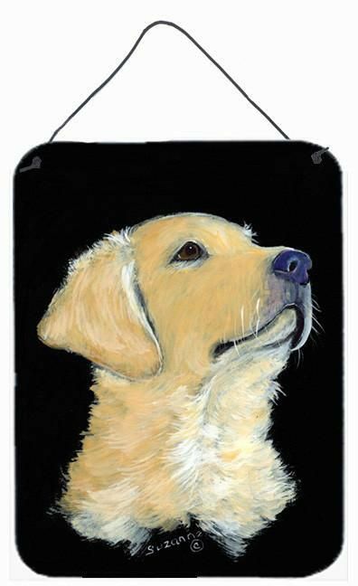 Golden Retriever Aluminium Metal Wall or Door Hanging Prints by Caroline's Treasures