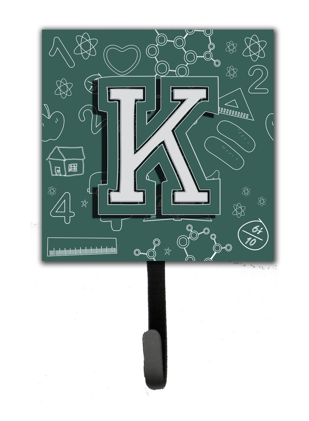 Letter K Back to School Initial Leash or Key Holder CJ2010-KSH4 by Caroline's Treasures