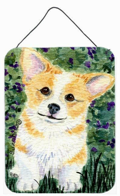 Corgi Aluminium Metal Wall or Door Hanging Prints by Caroline&#39;s Treasures