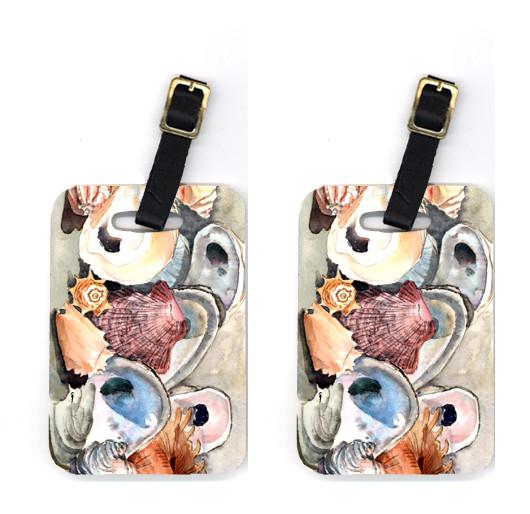 Pair of Sea Shells Luggage Tags by Caroline's Treasures