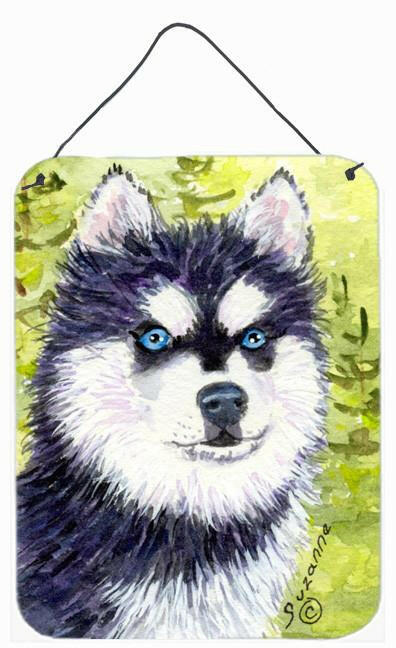 Klee Kai Aluminium Metal Wall or Door Hanging Prints by Caroline's Treasures