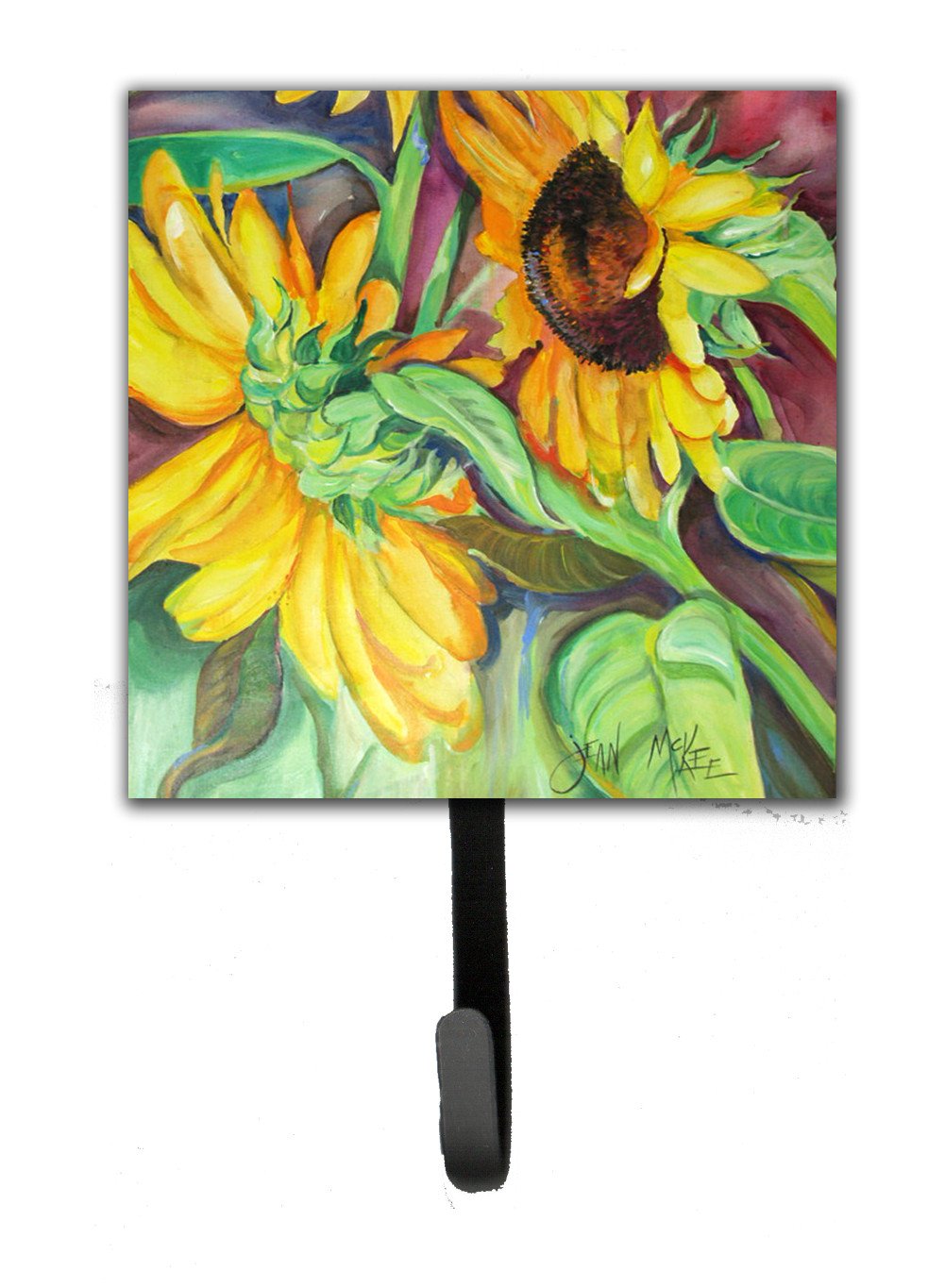 Sunflowers Leash or Key Holder JMK1267SH4 by Caroline&#39;s Treasures