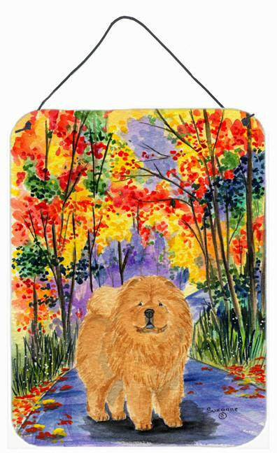 Chow Chow Aluminium Metal Wall or Door Hanging Prints by Caroline&#39;s Treasures