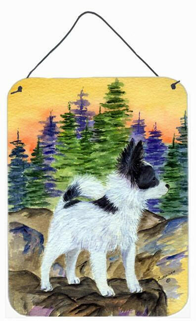 Papillon Aluminium Metal Wall or Door Hanging Prints by Caroline's Treasures