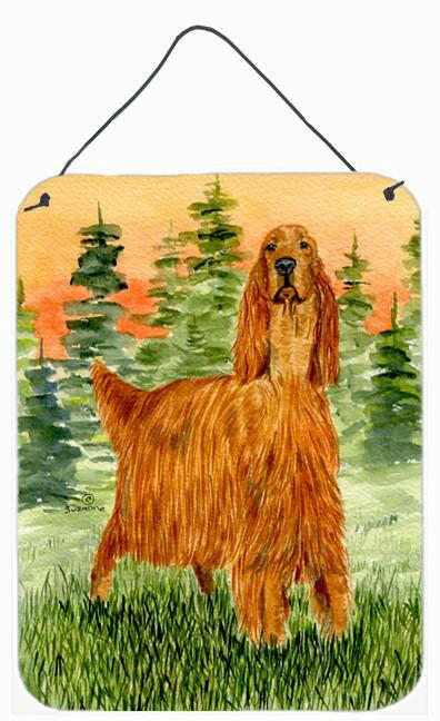 Irish Setter Aluminium Metal Wall or Door Hanging Prints by Caroline&#39;s Treasures