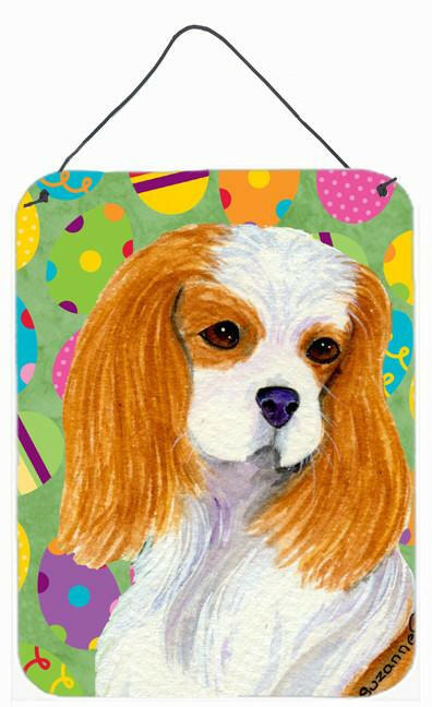 Cavalier Spaniel Easter Eggtravaganza Wall or Door Hanging Prints by Caroline&#39;s Treasures