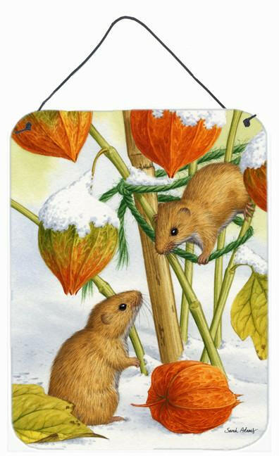 Harvest Mice Wall or Door Hanging Prints ASA2029DS1216 by Caroline's Treasures