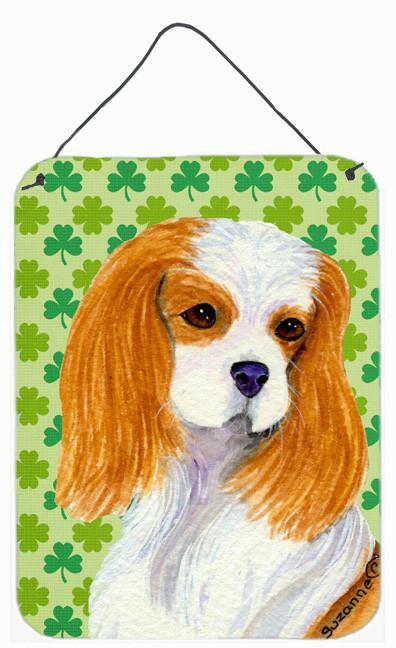 Cavalier Spaniel St. Patrick's Day Shamrock Wall or Door Hanging Prints by Caroline's Treasures