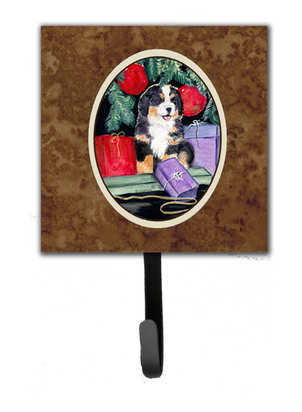 Bernese Mountain Dog Leash Holder or Key Hook by Caroline's Treasures