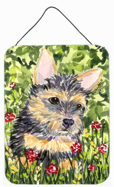 Norwich Terrier Aluminium Metal Wall or Door Hanging Prints by Caroline&#39;s Treasures