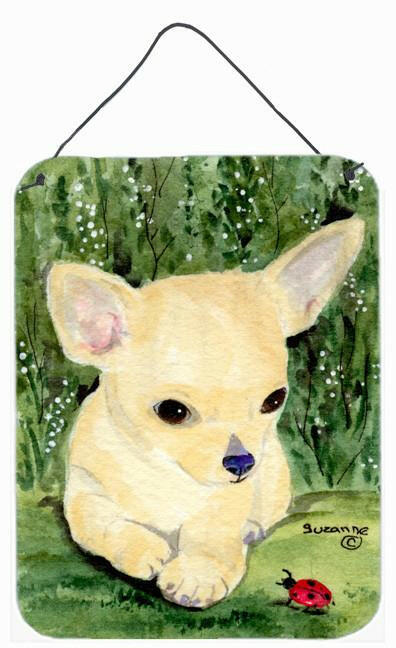 Chihuahua Aluminium Metal Wall or Door Hanging Prints by Caroline&#39;s Treasures