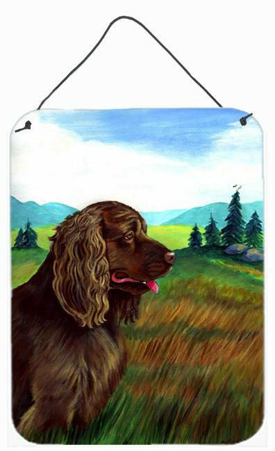 Sussex Spaniel Aluminium Metal Wall or Door Hanging Prints by Caroline's Treasures