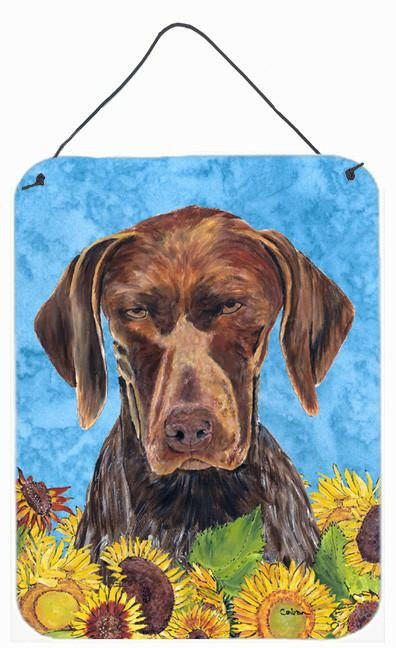 German Shorthaired Pointer Aluminium Metal Wall or Door Hanging Prints by Caroline's Treasures