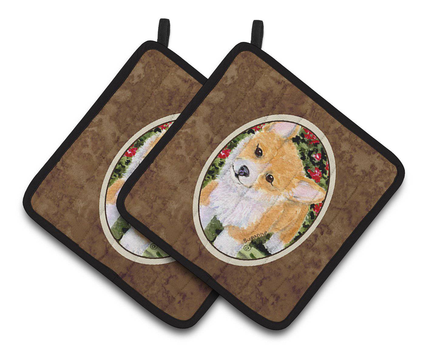 Corgi Pair of Pot Holders SS8823PTHD - the-store.com