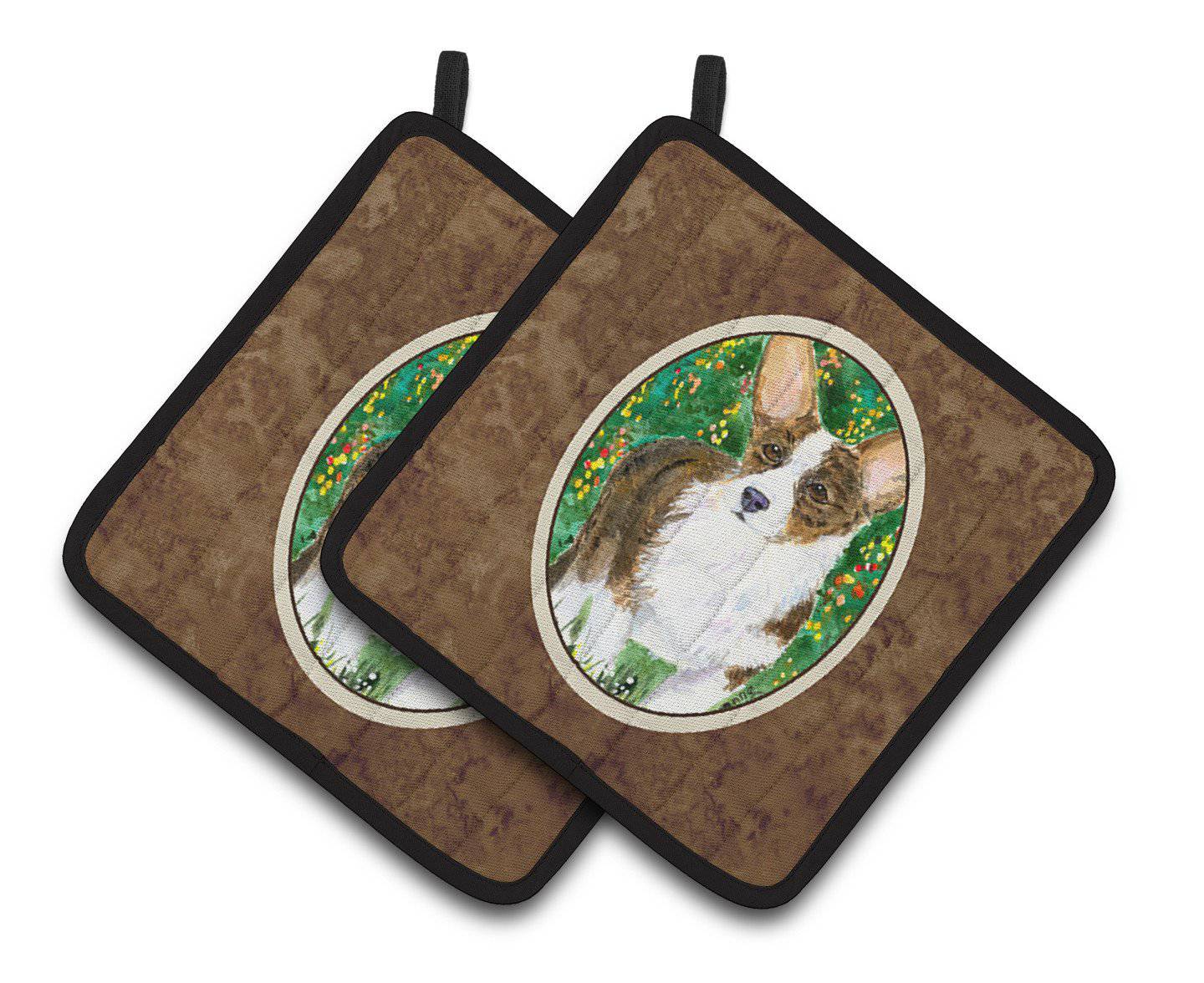 Corgi Pair of Pot Holders SS8970PTHD - the-store.com