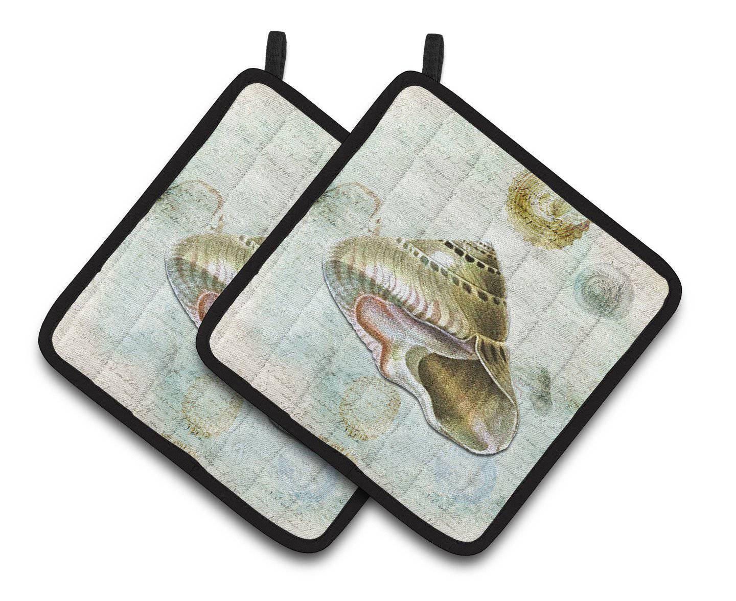 Shells   Pair of Pot Holders SB3030PTHD - the-store.com