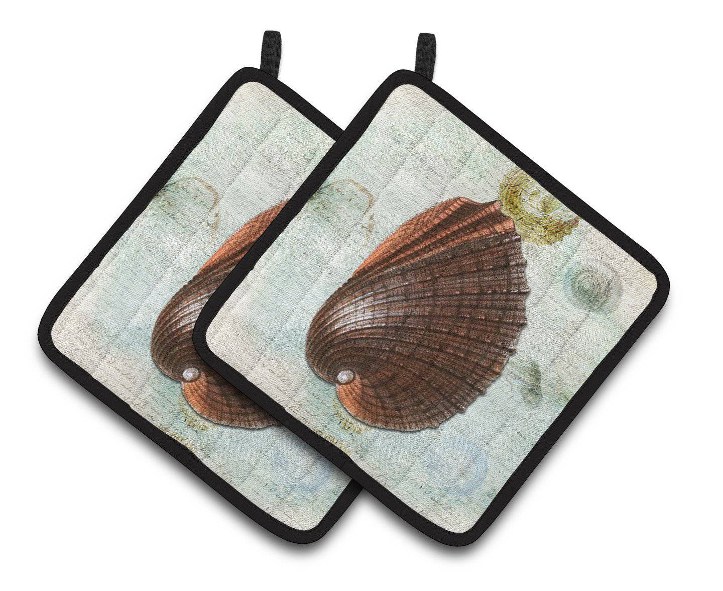 Shells   Pair of Pot Holders SB3032PTHD - the-store.com