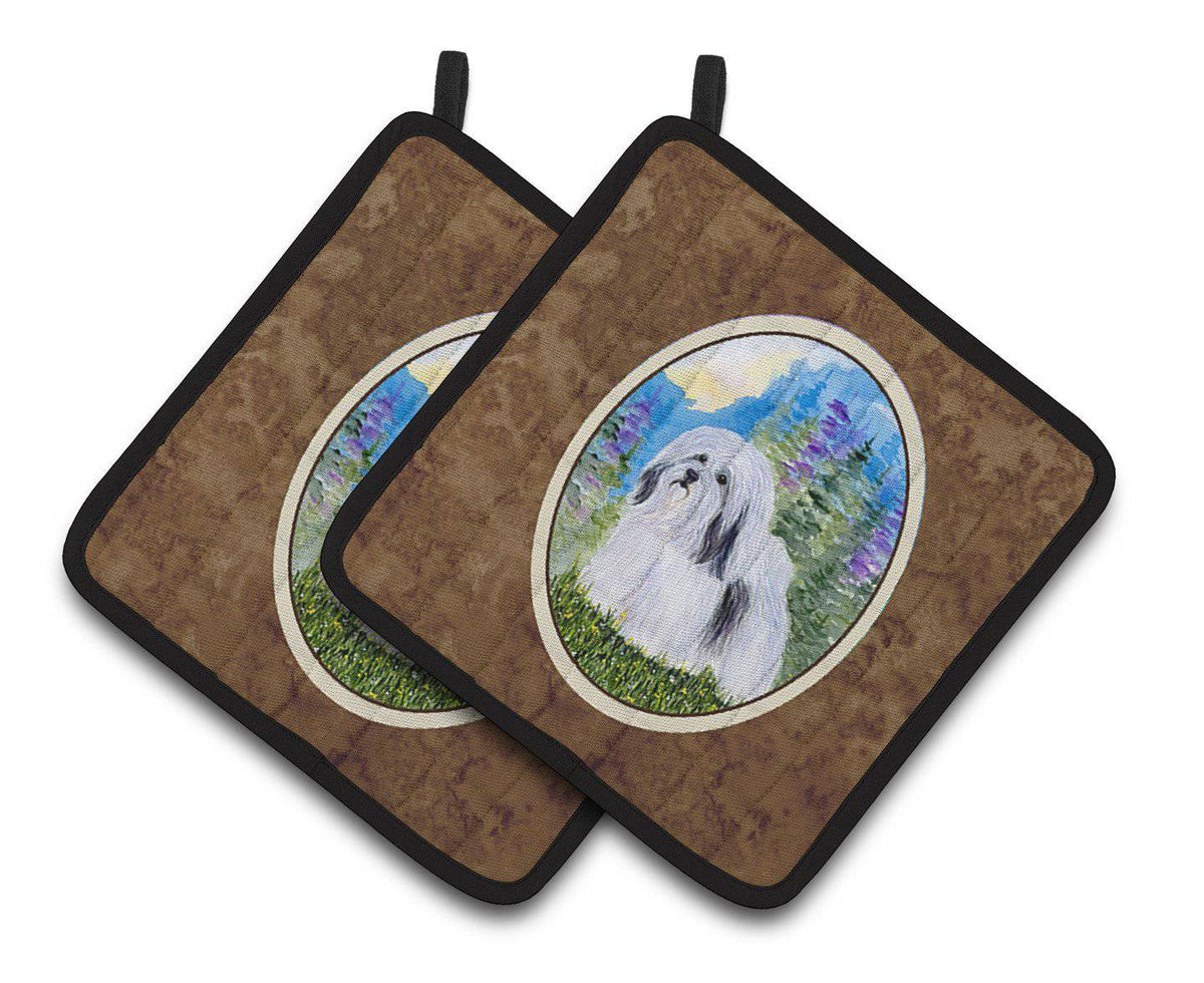 Havanese Pair of Pot Holders SS1034PTHD - the-store.com