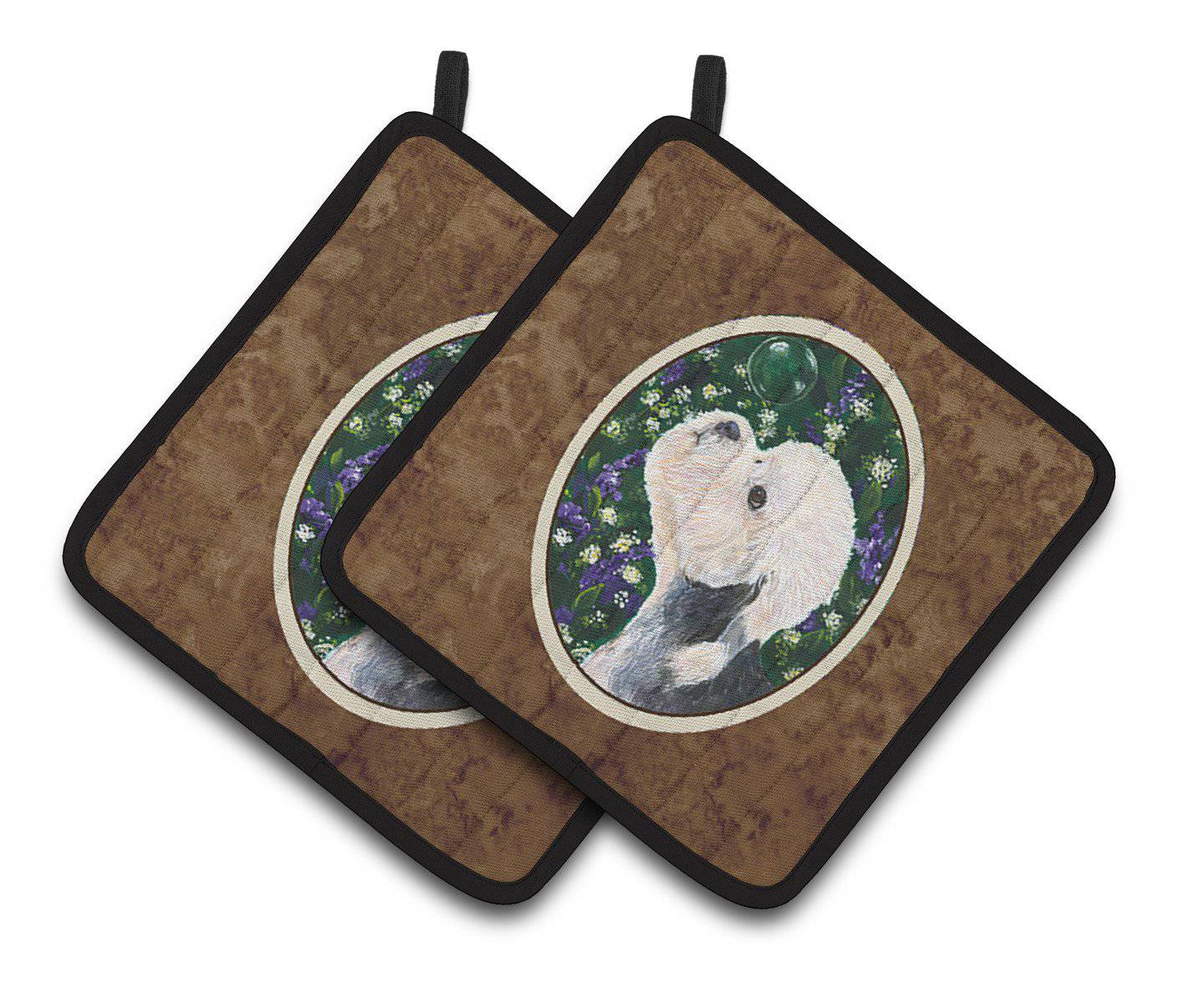 Dandie Dinmont Terrier Pair of Pot Holders SS1055PTHD - the-store.com