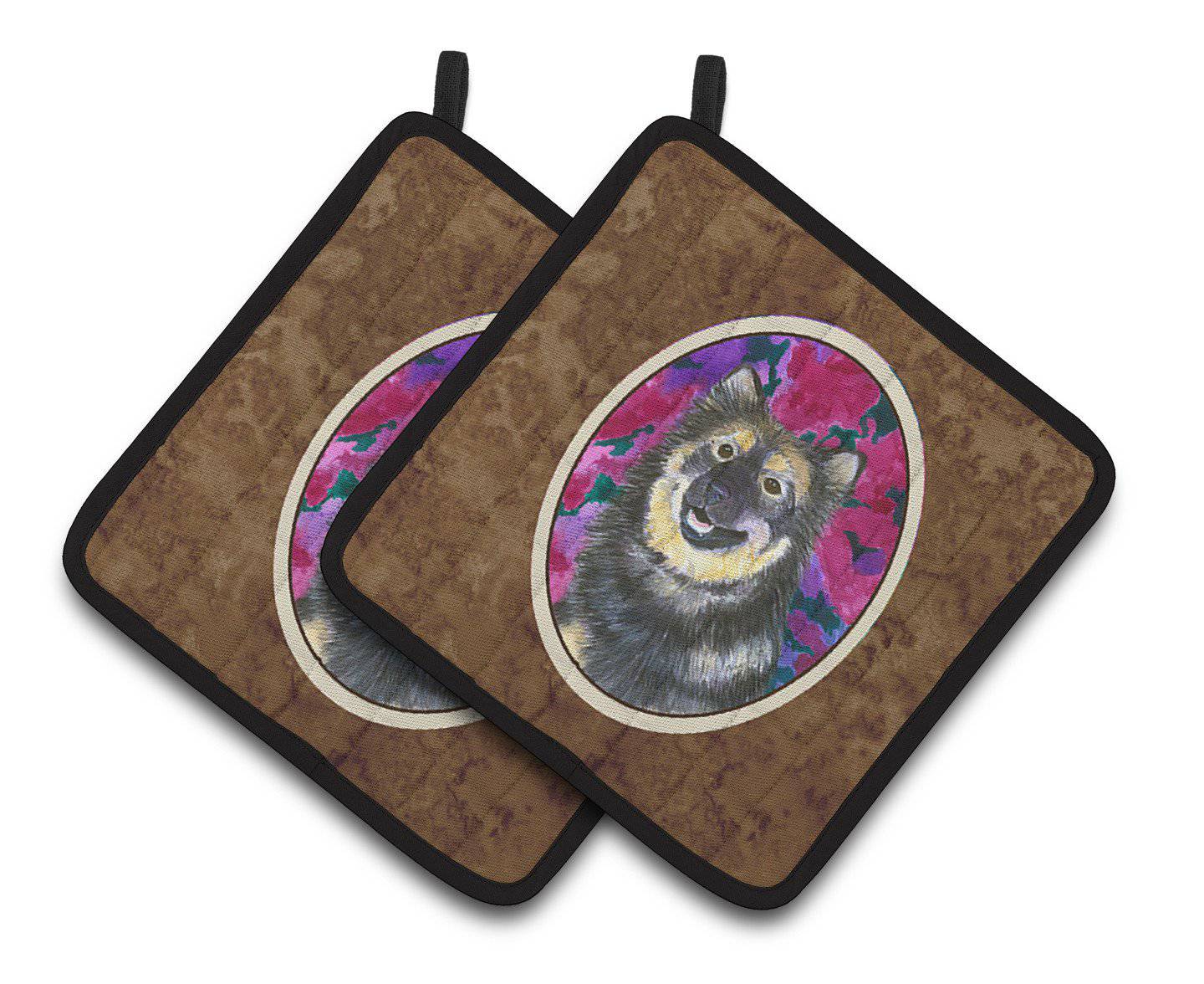 Finnish Lapphund Pair of Pot Holders SS1063PTHD - the-store.com