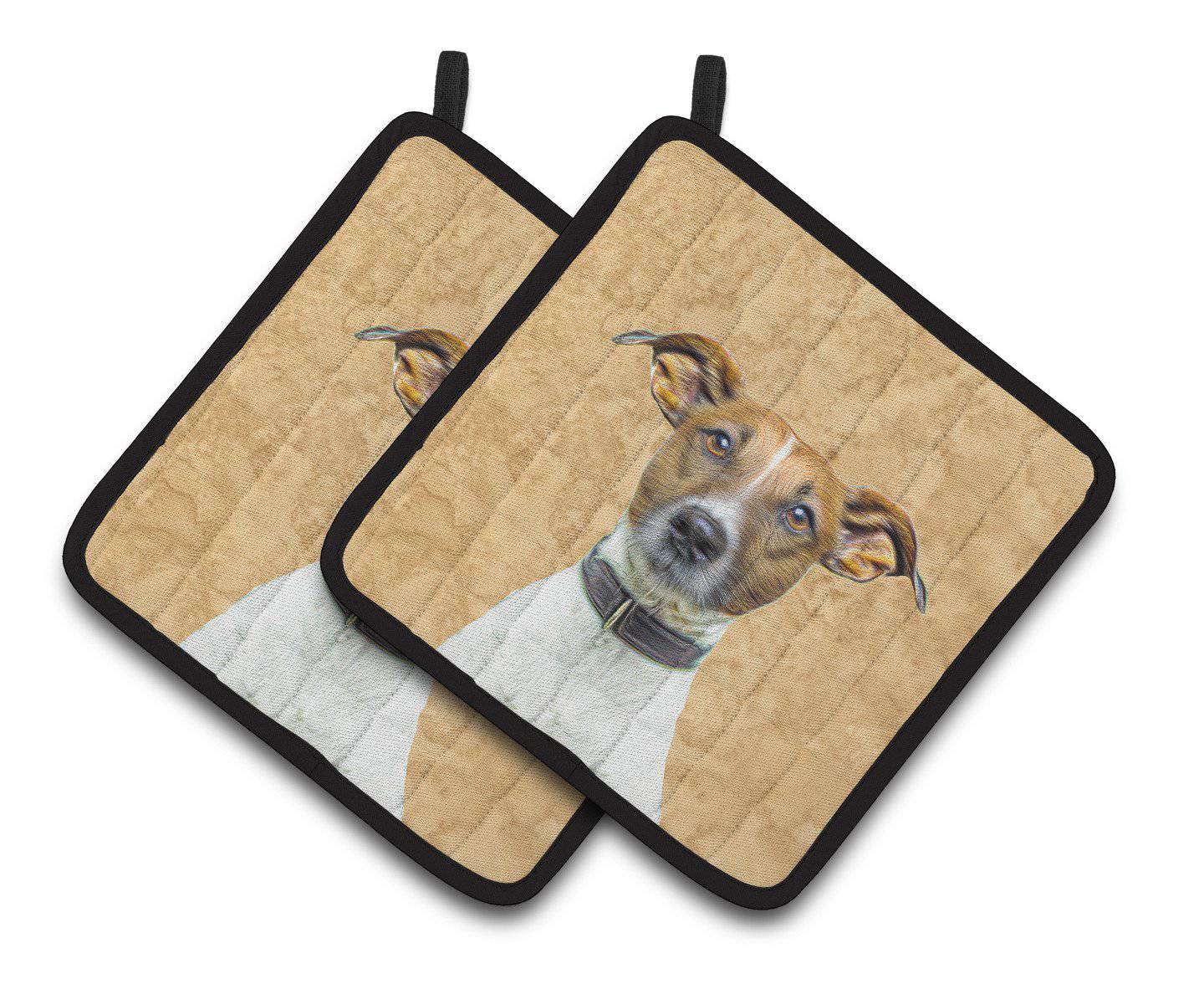 Jack Russell Terrier Pair of Pot Holders KJ1226PTHD - the-store.com